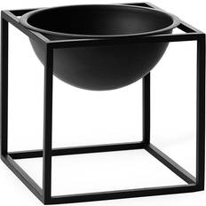 Black Bowls Audo Copenhagen Kubus Black Bowl 14cm