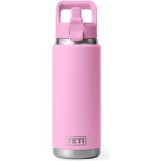 Yeti Rambler Straw Cap Power Pink Water Bottle 76.9cl