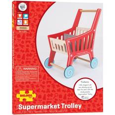 Bigjigs Supermarket Shopping Trolley