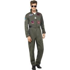 Smiffys Top Gun Deluxe Male Costume