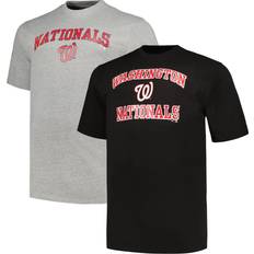 Profile Men's Washington Nationals Big and Tall T-shirt Combo Pack