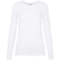 Pieces Long Sleeve T-shirt - Bright White