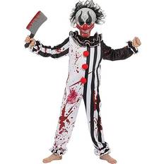 Spooktacular Creations Boy Bleeding Killer Clown Costume