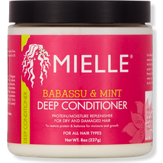 /Thickening - Fine Hair Conditioners Mielle Babassu Oil & Mint Deep Conditioner 227g