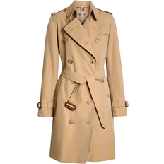 Burberry L Coats Burberry The Mid-length Kensington Heritage Trench Coat - Honey