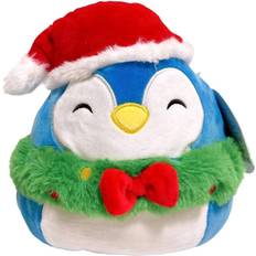 Squishmallows Christmas Wreath Squad Puff the Penguin