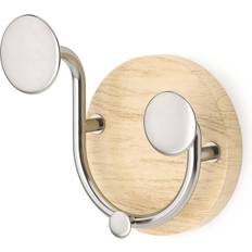 Natural Coat Hooks Umbra Melody Valet Natural/Nickel Coat Hook 12cm