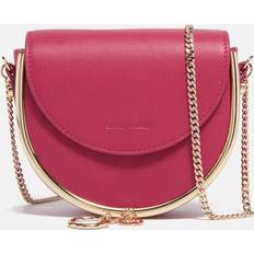 See by Chloé Clutches See by Chloé Leather Mara Evening Clutch Pink
