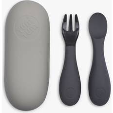 Tum Tum Silicone Baby Cutlery Set with Case