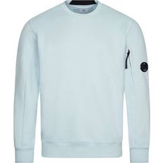 3XL Jumpers CP COMPANY Diagonal Raised Fleece Sweatshirt - Starlight Blue