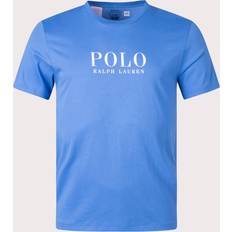 Polo Ralph Lauren Blue - Men Tops Polo Ralph Lauren Logo-Printed Cotton-Jersey Lounge T-Shirt Blue