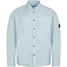 CP COMPANY Tops CP COMPANY Gabardine Shirt Starlight Blue