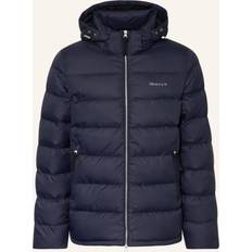 Gant Men Jackets Gant Mens Active Cloud Puffer Jacket Blue