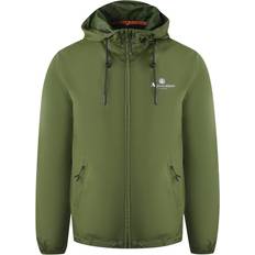 Aquascutum London Logo Army Green Active Windbreaker Jacket