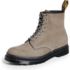 10.5 Boots Dr. Martens 1460 Milled Nubuck Wp Grey Boots