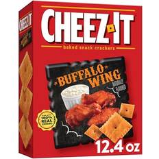 Cheez-It Cheese Crackers, Baked Snack Crackers, Snacks, Buffalo Wing, 12.4oz