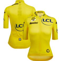 Santini Tour de France Femme 2023 Authentic Team Jersey Yellow