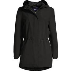 Lands' End Women Rain Clothes Lands' End Women Waterproof Hooded Packable Raincoat