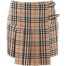 Burberry Beige Zoe Miniskirt