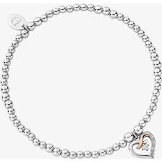 Clogau Kiss Silver Affinity Bracelet