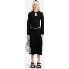 The Kooples Long Black Knit Dress