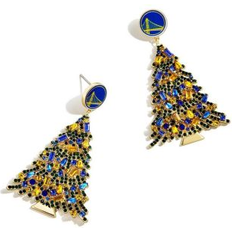 Baublebar Golden State Warriors Christmas Tree Dangling Earrings