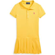 Dresses Children's Clothing Polo Ralph Lauren Kids' Pleated Dress, Chrome Yellow