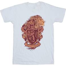 Men - Skiing T-shirts & Tank Tops Harry Potter Herren-T-Shirt mit Gryffindor-Skizze und Wappen