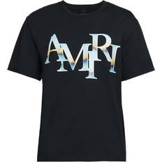 Amiri Staggered Tee - Black