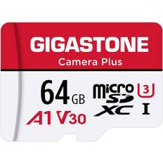 Gigastone [Gigastone] 64GB Micro SD Card, Camera Plus, MicroSDXC Memory Card for Wyze Cam, Video Camera, Security Camera, Smartphone, Fire tablet, 4K Video