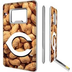 Keyscaper Cincinnati Reds 32GB Peanuts Design Credit Card USB Drive with Bottle Opener