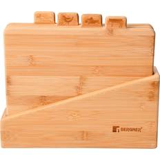 Bergner Chopping Boards Bergner 5-Piece Natural Bamboo Chopping Board