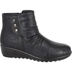 42 ½ Ankle Boots Boulevard Zip Ankle Boots Black