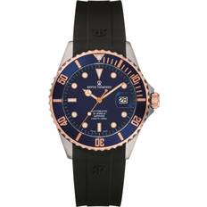 Revue Thommen Diver 17571.2855 mechanisch Blau/Schwarz