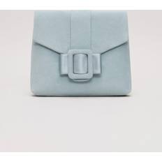 Phase Eight Suede Buckle Cutch Bag