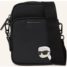 Karl Lagerfeld Men Crossbody Bags Karl Lagerfeld K/ikonik North-south Crossbody, Man, Black, Size: One size One size