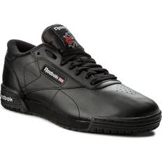 Reebok Classic Exofit Lo Clean Logo Int Trainers Men Black Low Top Trainers Shoes