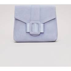 Phase Eight Suede Buckle Cutch Bag