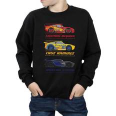 Cars Racer Profile Cotton Sweatshirt Black