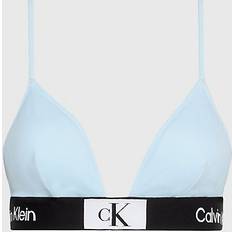 3XL Bikinis Calvin Klein Triangle Bikini Top CK96 Blue