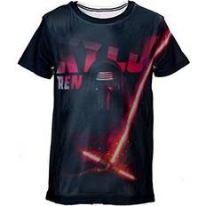 BioWorld Star Wars Kylo Ren Kinder T-Shirt, schwarz, 98/104