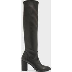 Leather High Boots Stuart Weitzman Boots & Ankle Boots Yuliana Slouch Boot black Boots & Ankle Boots for ladies UK