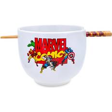 Silver Buffalo Marvel comics The Avengers Japanese ceramic Soup Bowl