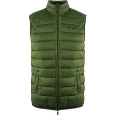 Aquascutum London Logo Army Green Lightweight Gilet Jacket