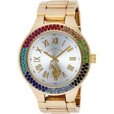 U.S. Polo Assn. U.S. Polo Assn. Metal and Alloy Casual Watch, Color:Gold-Toned Model: USC40128