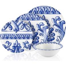 Marlow Home Co The Mia Amalfi 24-Piece Porcelain Dinner Set