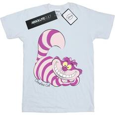 Disney T-shirts Disney Alice In Wonderland Cheshire Cat Cotton T-Shirt White 12-13 Years