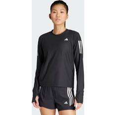 Adidas Polyester T-shirts & Tank Tops Adidas Women's Own The Run Long Sleeve Running Top, Black