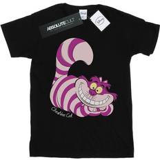 Disney T-shirts Disney Alice In Wonderland Cheshire Cat Cotton T-Shirt Black 12-13 Years