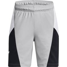 Under Armour Boys' Curry Splash Shorts - Mod Gray/White